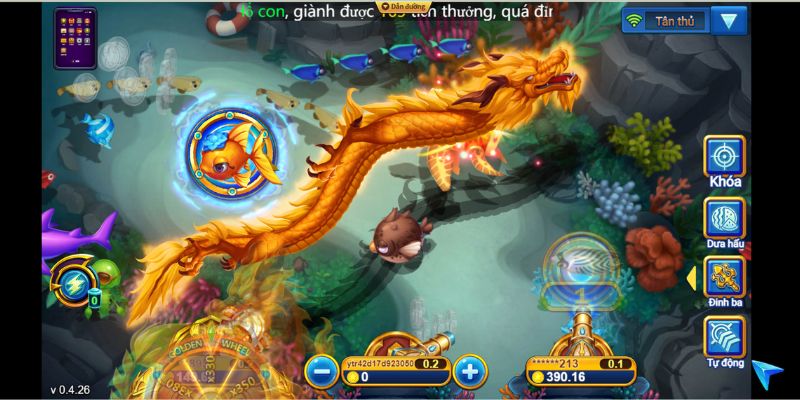 Điểm nổi bật của game bắn cá 